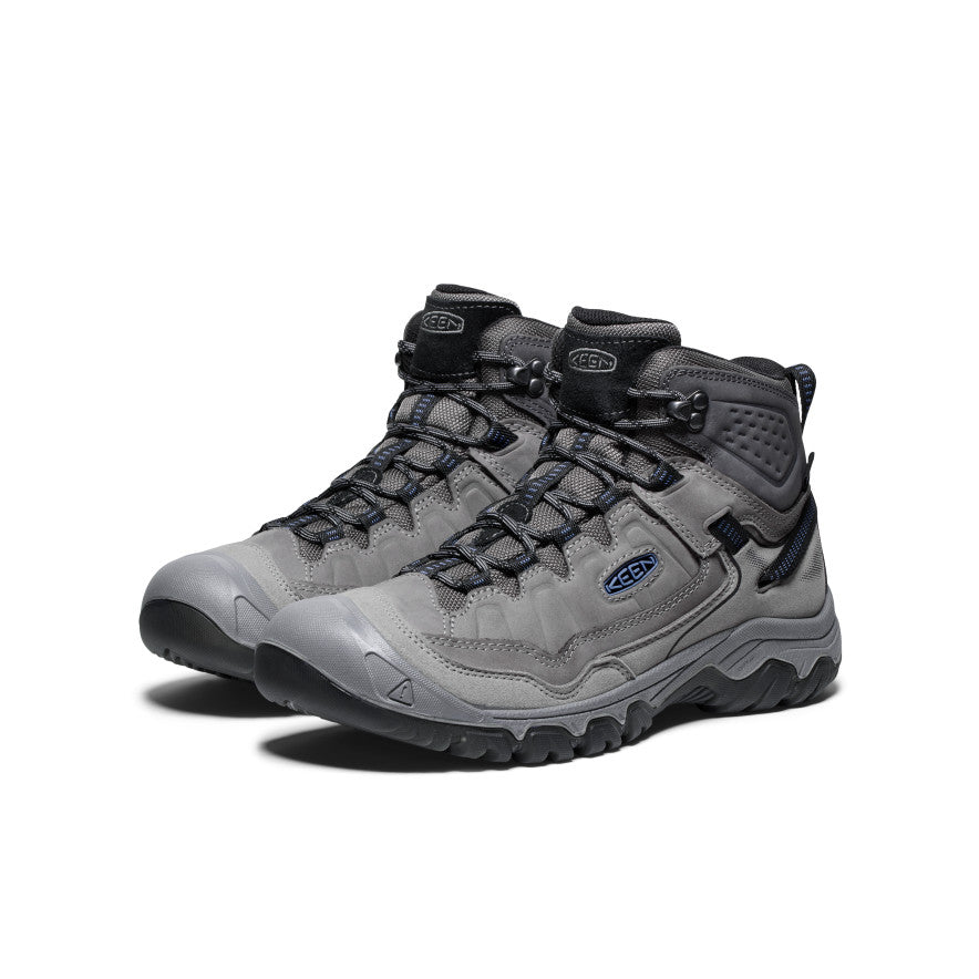 Vyriški vandeniui atsparūs žygio batai „Targhee IV“ Steel Grey/Coronet Blue