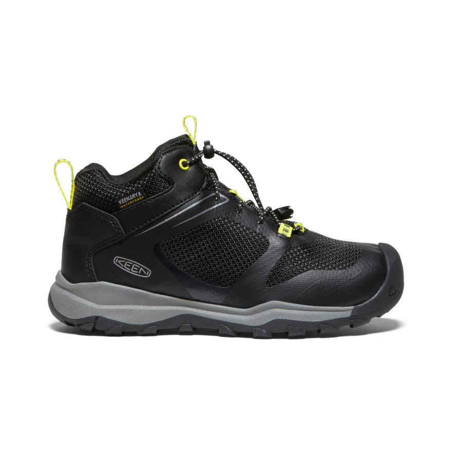 Big Kids' Wanduro Waterproof Boot Black/Silver - Image 1