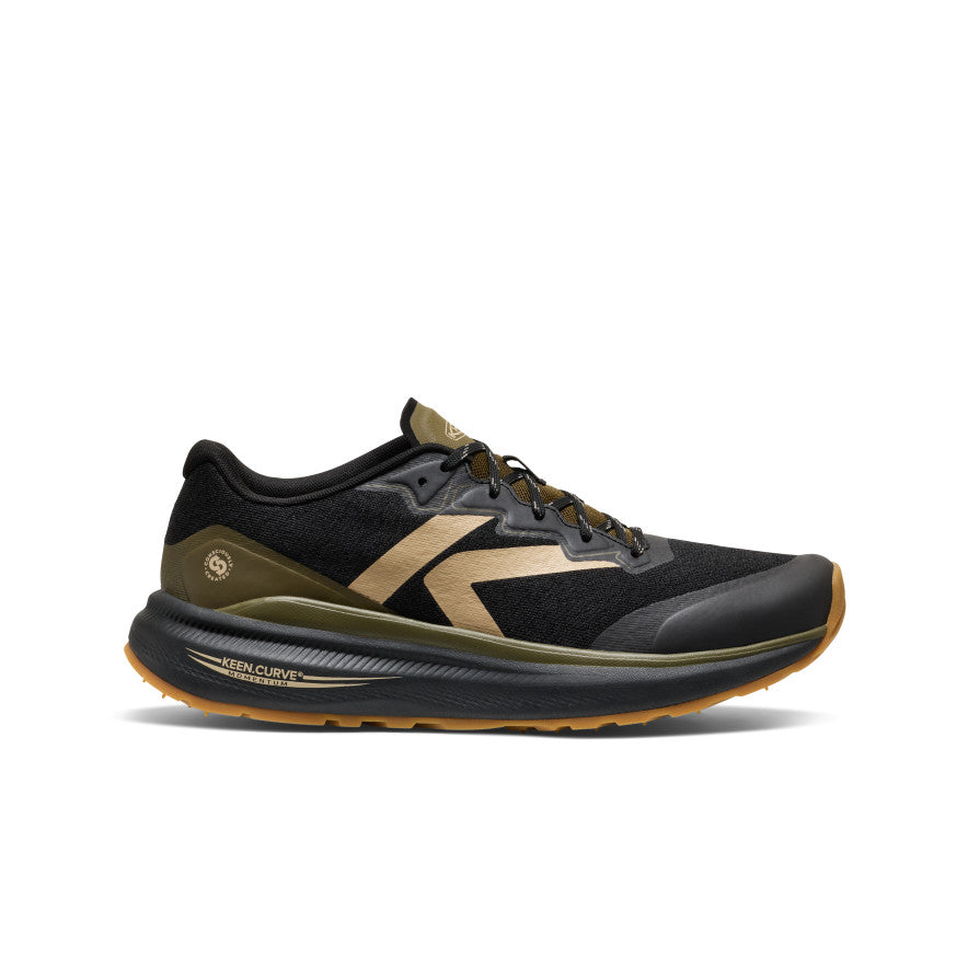 Vyriški pasivaikščiojimų batai WK500 Black/Dark Olive