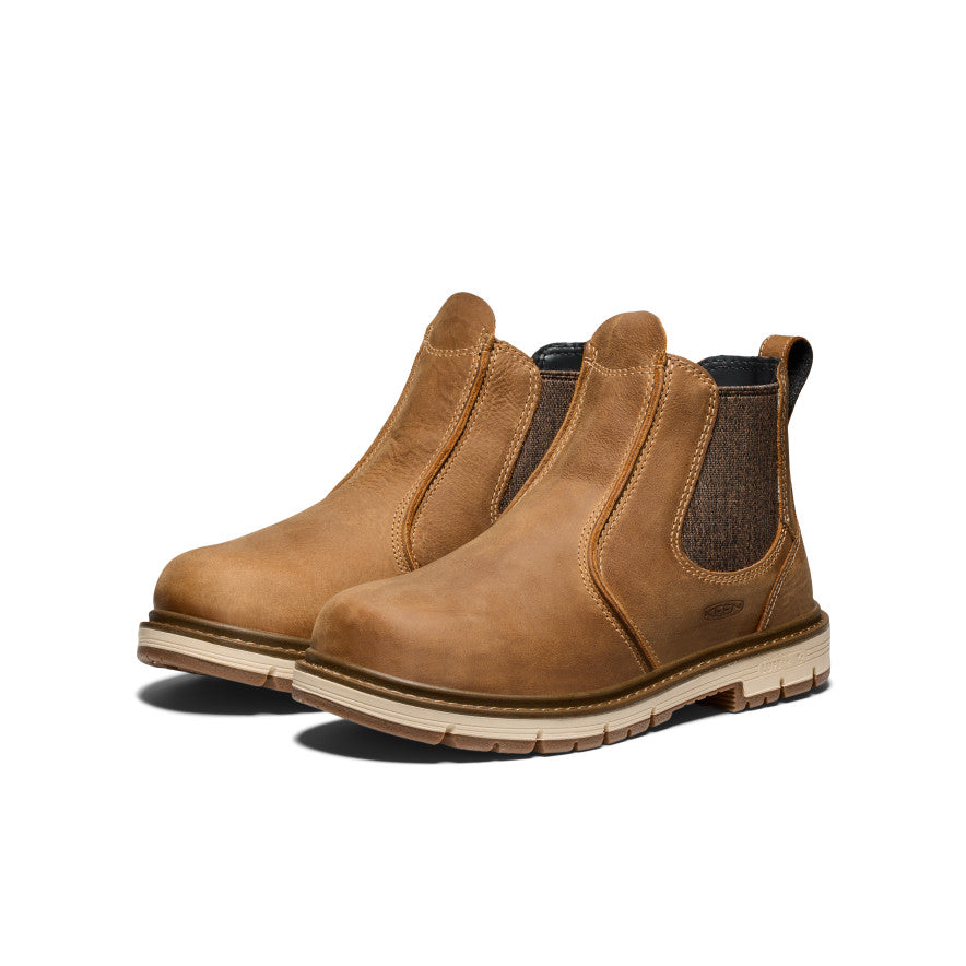 Women's San Jose Chelsea 90° Heel Boot (Soft Toe) Belgian/Gum - Image 2
