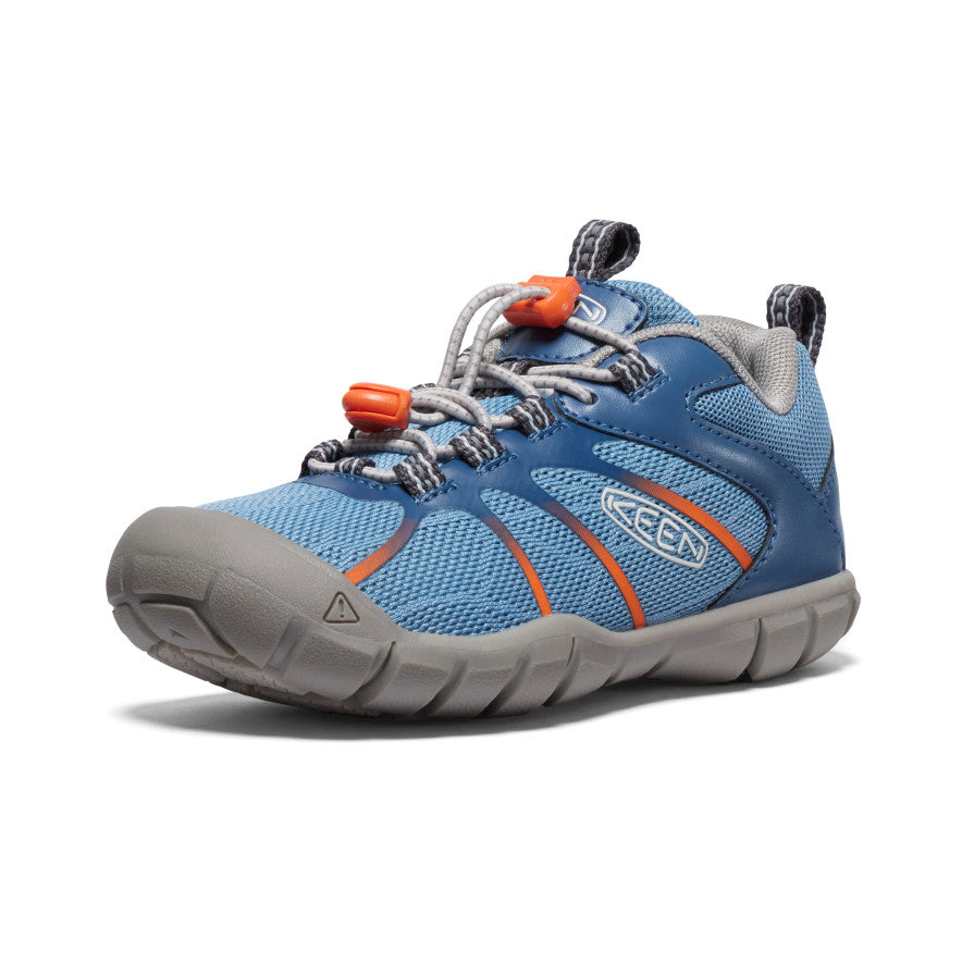 Mažųjų vaikiškų batų „Chandler 2 CNX“ sportbačiai Vintage Indigo/Safety Orange