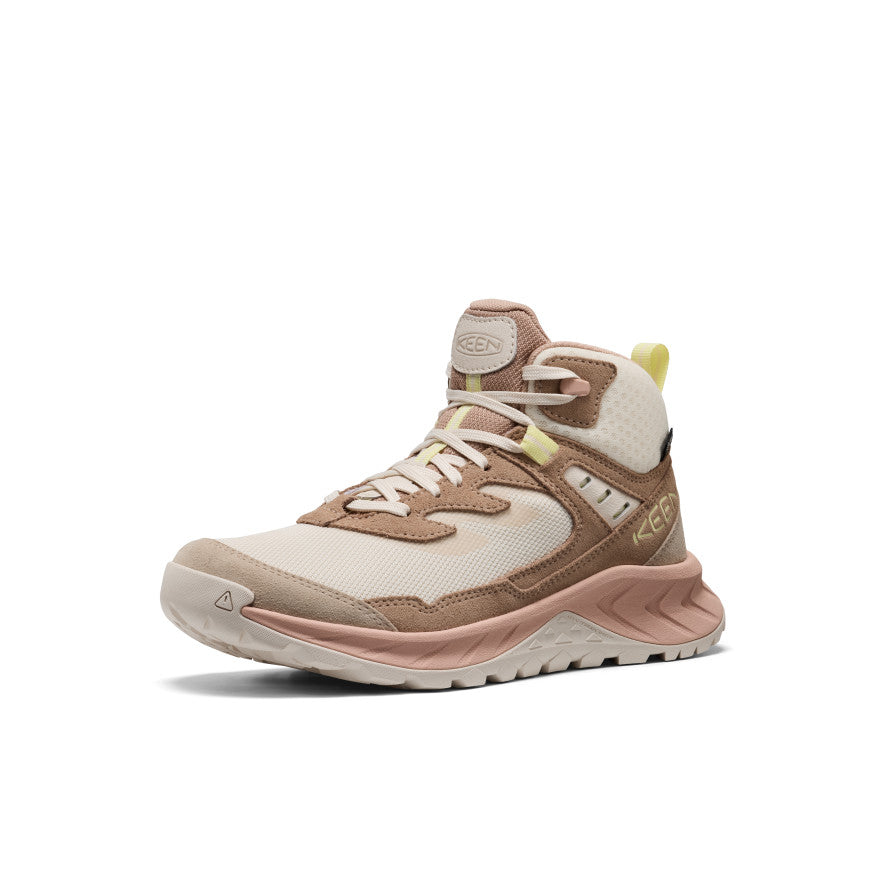 Moteriški vandeniui atsparūs žygio batai „Hightrail“ Warm Taupe/Birch