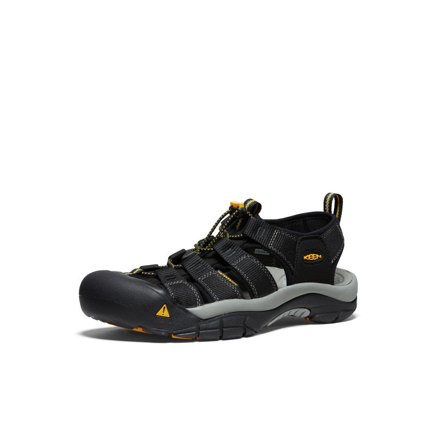 Vyriškos basutės „Newport H2“ plačios Black - Paveikslėlis 3